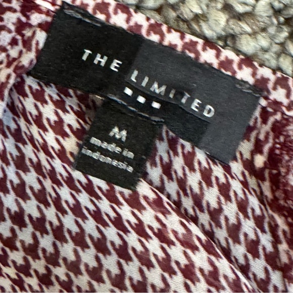 The Limited Dusty Rose Textured Blouse - Picture 5 of 9